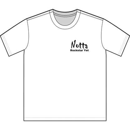 Notta Rockstar Yet Unisex Sueded T-Shirt -Music Vibe Top