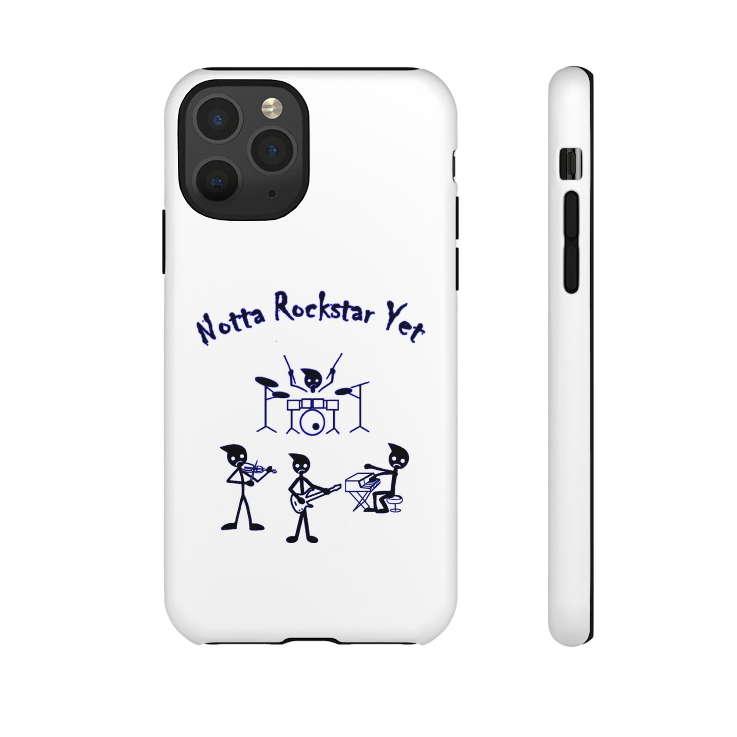 Notta Rockstar Yet Phone Case (Blue)