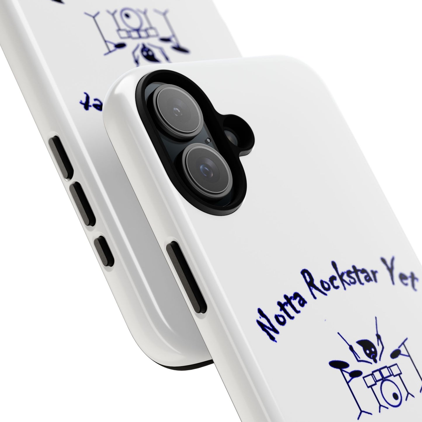 Notta Rockstar Yet Phone Case (Blue)