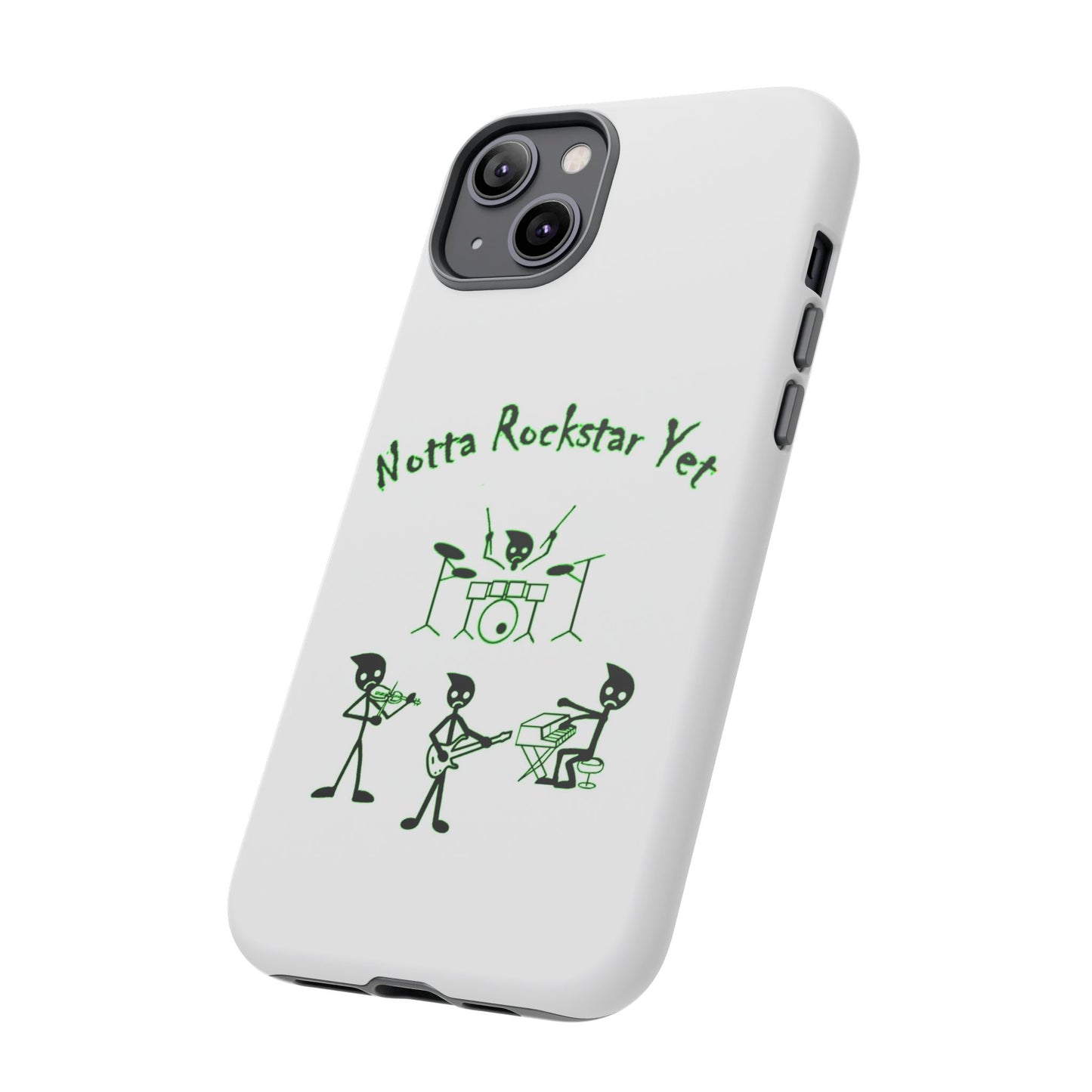 Notta Rockstar Yet Phone Case (Green)