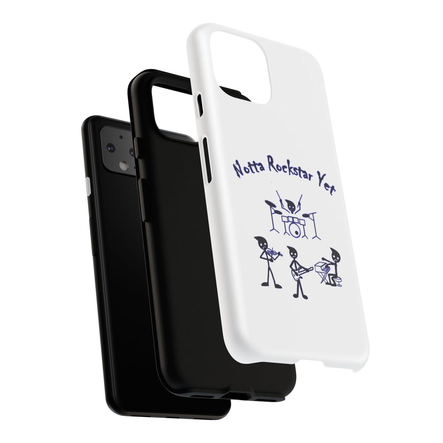 Notta Rockstar Yet Phone Case (Blue)