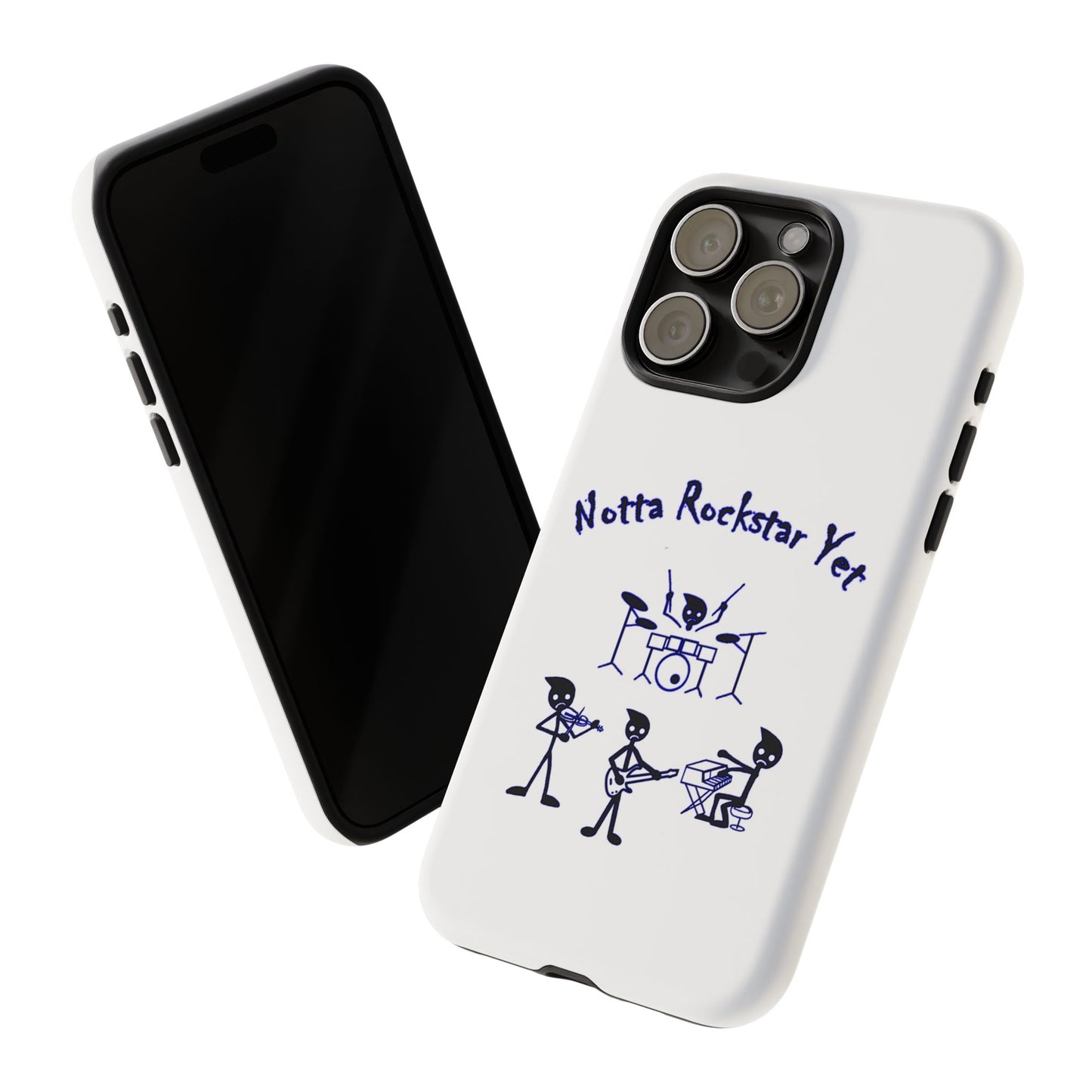 Notta Rockstar Yet Phone Case (Blue)