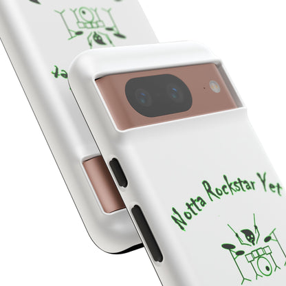 Notta Rockstar Yet Phone Case (Green)