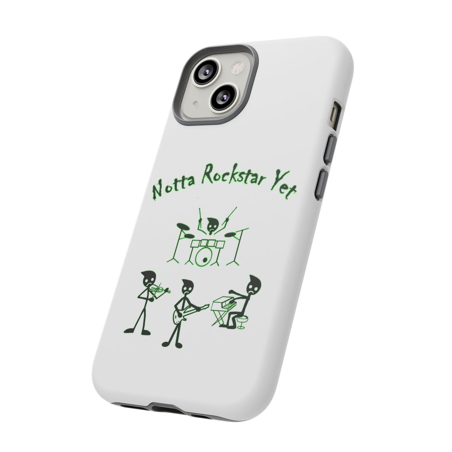 Notta Rockstar Yet Phone Case (Green)