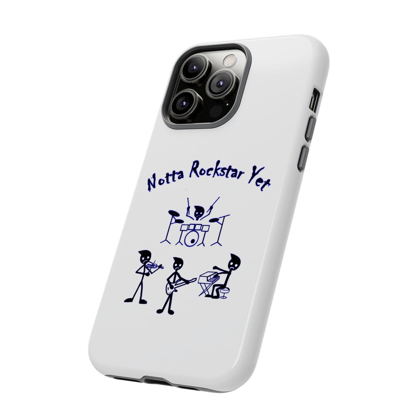 Notta Rockstar Yet Phone Case (Blue)
