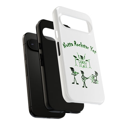 Notta Rockstar Yet Phone Case (Green)